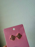 PNK DMND EARRINGS