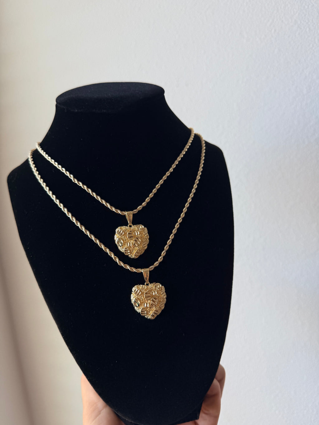 LARGE HRT NUGGET NECKLACE