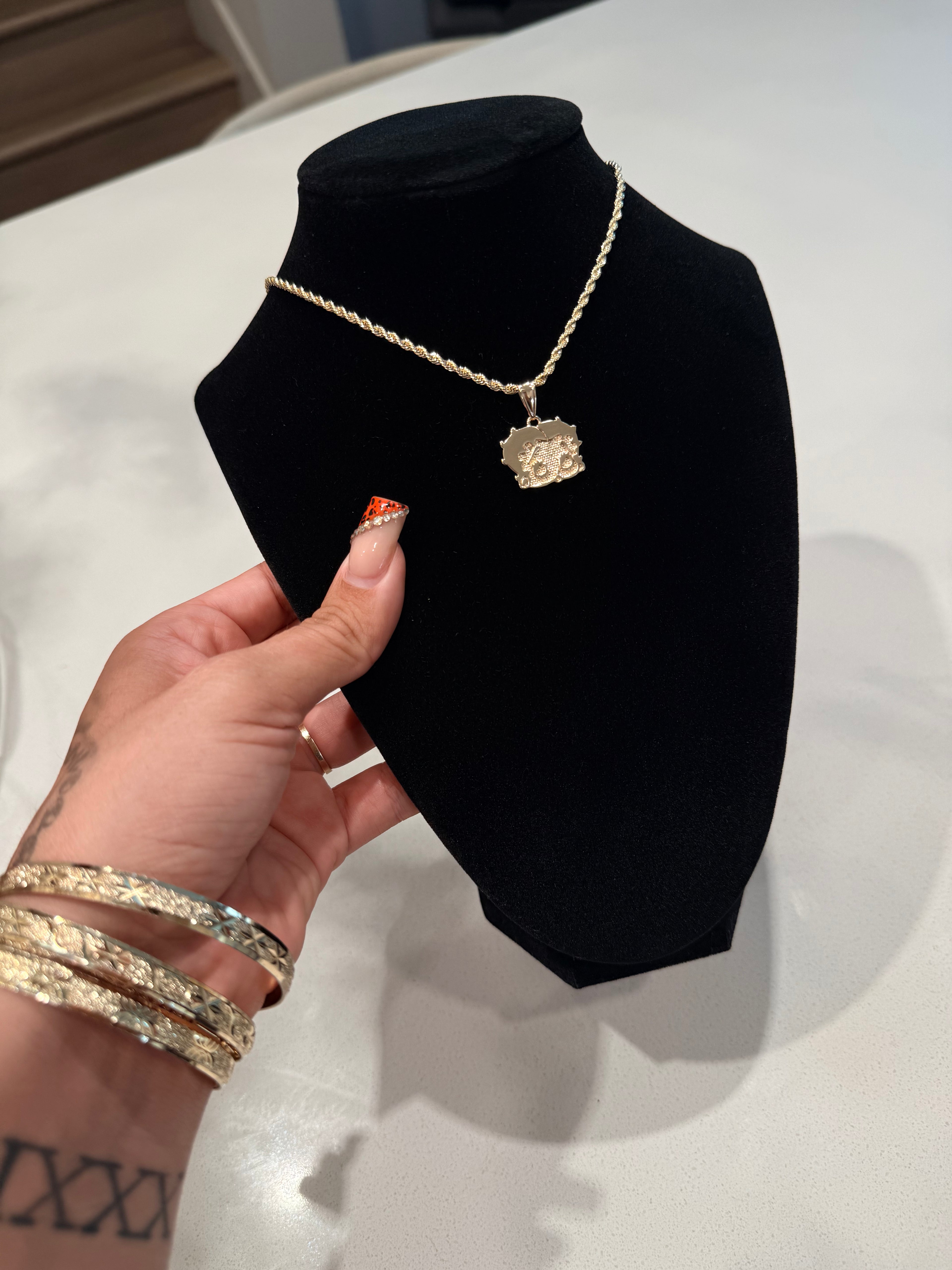 BETTY BOOP NECKLACE